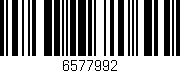 Código de barras (EAN, GTIN, SKU, ISBN): '6577992'