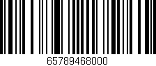 Código de barras (EAN, GTIN, SKU, ISBN): '65789468000'