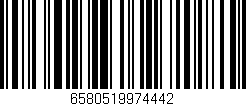Código de barras (EAN, GTIN, SKU, ISBN): '6580519974442'