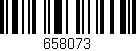 Código de barras (EAN, GTIN, SKU, ISBN): '658073'