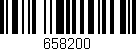 Código de barras (EAN, GTIN, SKU, ISBN): '658200'