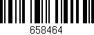 Código de barras (EAN, GTIN, SKU, ISBN): '658464'