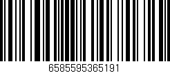 Código de barras (EAN, GTIN, SKU, ISBN): '6585595365191'