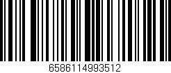 Código de barras (EAN, GTIN, SKU, ISBN): '6586114993512'