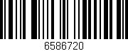 Código de barras (EAN, GTIN, SKU, ISBN): '6586720'