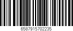 Código de barras (EAN, GTIN, SKU, ISBN): '6587915702235'