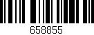 Código de barras (EAN, GTIN, SKU, ISBN): '658855'