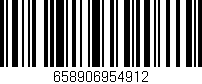 Código de barras (EAN, GTIN, SKU, ISBN): '658906954912'