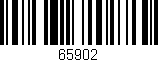 Código de barras (EAN, GTIN, SKU, ISBN): '65902'