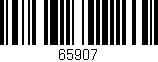 Código de barras (EAN, GTIN, SKU, ISBN): '65907'
