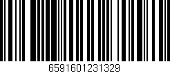 Código de barras (EAN, GTIN, SKU, ISBN): '6591601231329'
