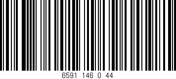 Código de barras (EAN, GTIN, SKU, ISBN): '6591_146_0_44'
