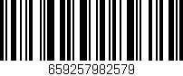 Código de barras (EAN, GTIN, SKU, ISBN): '659257982579'