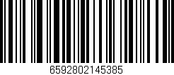 Código de barras (EAN, GTIN, SKU, ISBN): '6592802145385'