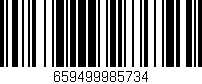 Código de barras (EAN, GTIN, SKU, ISBN): '659499985734'