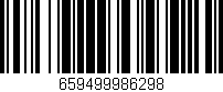 Código de barras (EAN, GTIN, SKU, ISBN): '659499986298'