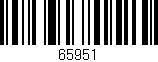 Código de barras (EAN, GTIN, SKU, ISBN): '65951'