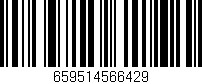 Código de barras (EAN, GTIN, SKU, ISBN): '659514566429'