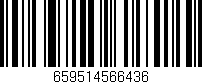 Código de barras (EAN, GTIN, SKU, ISBN): '659514566436'