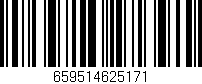 Código de barras (EAN, GTIN, SKU, ISBN): '659514625171'