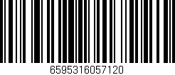 Código de barras (EAN, GTIN, SKU, ISBN): '6595316057120'