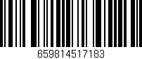 Código de barras (EAN, GTIN, SKU, ISBN): '659814517183'