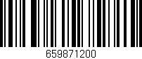 Código de barras (EAN, GTIN, SKU, ISBN): '659871200'