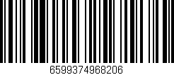 Código de barras (EAN, GTIN, SKU, ISBN): '6599374968206'