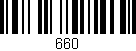 Código de barras (EAN, GTIN, SKU, ISBN): '660'