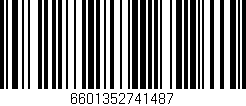 Código de barras (EAN, GTIN, SKU, ISBN): '6601352741487'