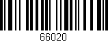 Código de barras (EAN, GTIN, SKU, ISBN): '66020'