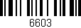 Código de barras (EAN, GTIN, SKU, ISBN): '6603'