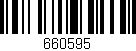 Código de barras (EAN, GTIN, SKU, ISBN): '660595'