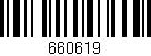 Código de barras (EAN, GTIN, SKU, ISBN): '660619'