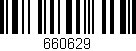 Código de barras (EAN, GTIN, SKU, ISBN): '660629'