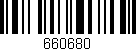 Código de barras (EAN, GTIN, SKU, ISBN): '660680'