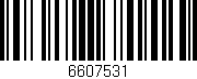 Código de barras (EAN, GTIN, SKU, ISBN): '6607531'