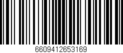 Código de barras (EAN, GTIN, SKU, ISBN): '6609412653169'
