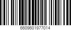 Código de barras (EAN, GTIN, SKU, ISBN): '6609601977014'