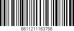 Código de barras (EAN, GTIN, SKU, ISBN): '6611211163756'