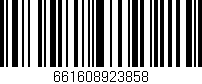 Código de barras (EAN, GTIN, SKU, ISBN): '661608923858'