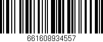 Código de barras (EAN, GTIN, SKU, ISBN): '661608934557'