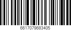 Código de barras (EAN, GTIN, SKU, ISBN): '6617079683405'