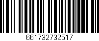 Código de barras (EAN, GTIN, SKU, ISBN): '661732732517'