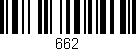 Código de barras (EAN, GTIN, SKU, ISBN): '662'