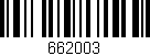 Código de barras (EAN, GTIN, SKU, ISBN): '662003'