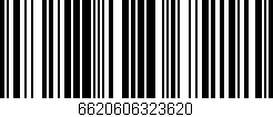 Código de barras (EAN, GTIN, SKU, ISBN): '6620606323620'