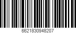 Código de barras (EAN, GTIN, SKU, ISBN): '6621830948207'