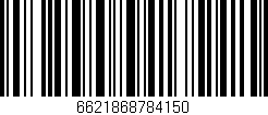 Código de barras (EAN, GTIN, SKU, ISBN): '6621868784150'