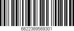 Código de barras (EAN, GTIN, SKU, ISBN): '6622389569301'
